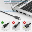Ac Adapter 200w Adp-200jb K Power Supply Fit for Asus Rog Zephyrus G14 G16 Ga605w Gu605 Ga605 Tuf Gaming A14 Fa401 and Proart Px13 P16 H7606 Pz13 Hn7306 Laptops Charger Rectangle Connector (Black 02)