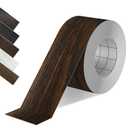 Brown Walnut Wood Tape, 2.4 inch X 15ft Self Adhesive Wood Grain Repair Patch for Tables, Chairs, Baseboards, Doors, Windows, Floors, Handicraft DIY.