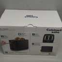 Cuisinart Soho Collection 2-Slice Toaster, 7 Toaster Setting, Defrost, Reheat, and Bagel Setting, Convenient Rear Cord Storage, Black, CPT-7BK