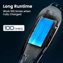 Thread Burner, USB Rechargeable Thread Zapper with LCD Display, Burn and Melt Easily, Cautery Pen for Beading, Weaving, Sewing, Leather & Jewelry Making