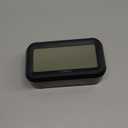 Timex Alarm Clock with Temperature Sensor and Large Display, Battery Operated for Bedroom Runs on 3 AAA Batteries (T108BC) (T108)