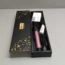 Wavytalk Rotating Curling Iron, Curl Cycle, 1 Inch Automatic Curling Wand for Long Hair, Get Effortless Curls with Self Spinning Barrel up to 430F with Home Button, Dual Voltage, Rose Gold