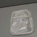 Clear Bag for Stadium Events, Clear Crossbody Bag Stadium Approved Fanny Pack Concert Purses for Women Men (Black-4)