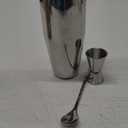 WPHUAW 24oz Cocktail Shaker Bar Set-Professional Margarita Mixer Drink Shaker and Measuring Jigger & Mixing Spoon Set-Professional Stainless Steel Bar Tools Built-in Bartender Strainer for Martini Kit