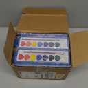 ARTLYMERS 24 Pack Water Color Paint Sets for Kids, 8 Colors Heart Watercolor Paint Set with Paintbrush Washable, Valentines Gifts Art Supplies for Preschool Classroom Party Favor Prizes Exchange