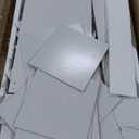 Boahaus Serena White Makeup Vanity with Mirror and 11 Lights, 7 Drawers, Glass Top, Crystal Knobs, USB-A & USB-C Ports, 110V Power Outlet, Bedroom Vanity Desk (White)