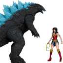McFarlane Toys- DC Multiverse Wonder Woman vs. Godzilla (Justice League vs. Godzilla) 2pk, One Size