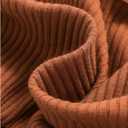 Girl's Floral Ribbed Knit A Line Dresses Long Sleeve Crew Neck Cute Short Dress Cowgirls Fall Outfits, Size: 10 Years