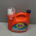 Tide Ultra Sport Liquid Laundry Detergent, 132 fl oz, 94 Loads, Laundry Detergent Liquid with Advanced Sweat plus Stain Fighters