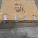 Signature Design by Ashley Hanneforth Farmhouse Coffee Table with Angled Solid Wood Legs, Light Brown & Black