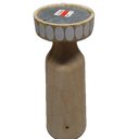 Wood Candle Holder 10"