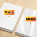 HTVRONT Printable Vinyl Sticker Paper, 100 Sheets Glossy Waterproof Sticker Paper For Inkjet Printer & Laser Printer, Dries Quickly-Standard Letter Size 8.5"X11"