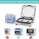 PYD Life Sublimation Oven Machine 25 L Accessories 3D Vacuum Set O25V