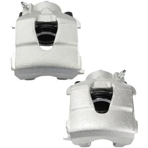 TRQ Front Brake Caliper Set Compatible with 2009-2011 Audi A3 A3 Quattro 1998-2010 Volkswagen Beetle 1999-2006 Golf 1999-2015 Jetta