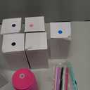 FECBK 6 Pack Glass Cups with Lids and Straws Unbreakable 16 oz Stainless Steel Can Cup Double Wall Insulated Beer Can Tumbler for Iced Coffee, Juice, Soda, Matte-Colored