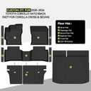 All Weather Floor Mat Set for 2020-2026 Toyota Corolla Hatchback