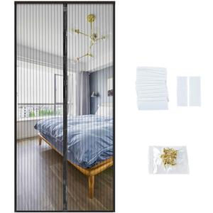 Magnetic Screen Door, Fit for Door Size:Around 36” x 82“,39" x 83" Self Seeling Door Screen,Keep Bugs Out Screen Door, Let Cool Breeze in, Pet and Kid Friendly, Works with Various Doors(36" x 82")