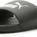 PUMA Men's Cool Cat 2.0 Slide Sandals (Black/White)