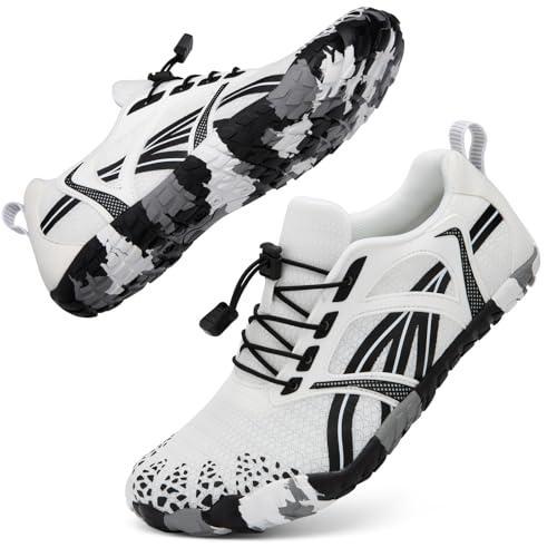 ATHMILE Barefoot Shoes Women Water Shoes Wide Toe Non-Slip Aqua Beach Quick-Dry for Swim Kayak Lake Pool River Hiking Surfing Boating Fishing Diving Cruise Ship Essentials 38