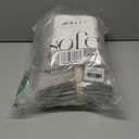 SOFE H&L | Olea Luxury Turkish Cotton Bath Towels Set of 6 : 2 Bath Towels 2 Hand Towels 2 Wash Cloths Cool Gray | Thick, Premium, Soft, Durable, Absorbent - Hotel Quality Towel Sets for Bathroom