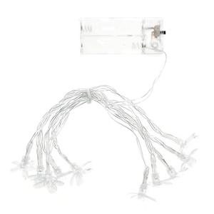 Tofficu Solar Powered Cherry Blossom Lamp String Garden Decor Outdoor String Lights Festive Decor Material