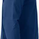 Jerzees Mens Dri-Power Cotton Blend Long Sleeve Tees, Moisture Wicking, Odor Protection, UPF 30+, Sizes S-3x (S)