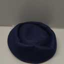 Xtinmee 7 Pcs Halloween Flight Attendant Costume Women's Pilot Captain Cosplay Accessories Pilot Hat Role Outfits(Navy,M)