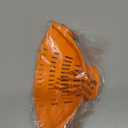 Kitchen Gizmo Snap N Strain Clip On Strainer for Pots and Pans - Adjustable Silicone Colander for Kitchen - Compact Clip-On Food Strainer for Draining Pasta and Vegetables - Orange