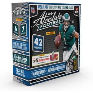 2024 Panini Absolute Football NFL Trading Cards Mega Box