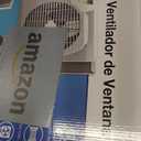 Comfort Zone Twin Window Fan with Reversible Airflow Control, 9 inch, Auto-Locking Expanders, 2 Speed Fan, Dual Fan, Exhaust, Airflow 9.84 ft/sec, Ideal for Home, Kitchen, Bedroom & Office, CZ319WT (White)