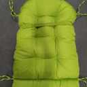 Adirondack Chair Cushion, Rocking Chair Cushion 44x19.4x4 inch, 2 Sharp Green