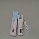 Haroopet Electric Diamond Painting Pen, Cordless Diamond Art Vacuum Pen no Wax Needed, Rechargeable Diamond Painting Tools, Adjustable Suction Mode Diamond Art Kits Accessories for Adults & Kids (White)