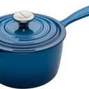 Le Creuset Enameled Cast Iron Signature Saucepan, No lid,1.75 qt., Marseille