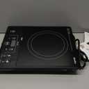 Mueller RapidTherm Portable Induction Cooktop, 1800W Hot Plate Electric Stove Top Burner. 8 Temp Levels, Auto-Off & Pot Detection, LED Display, Child Lock, 4 Programs, Burners for Cooking
