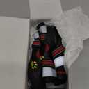 QUMY Dog Shoes for Large Dogs, Medium Dog Boots & Paw Protectors for Winter Snowy Day, Summer Hot Pavement, Water-Resistant in Rainy Weather, Outdoor Walking, Indoor Hardfloors Skid-Resistant Sole (Size 4: 2.2''x2.6''(W*L) (Pack of 4))