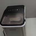 EUHOMY Nugget Ice Makers Countertop, Ready in 8 Mins, 35lbs/24H, Self-Cleaning, Portable Ice Maker Machine with Ice Scoop & Basket, Sonic Ice Maker with Chewable Pellet Ice for Home/Party/RV/Camping (Silver)