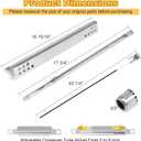 Grill Replacement Parts for Charbroil Performance 5 Burner 463347519 463275517 463347518 463243519 463373019 463243518 463373319 G470-5200-W1 Burner,G470-0004-W1 Heat Plates for Char-Broil Grill Parts