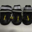 QUMY Dog Shoes for Large Dogs, Medium Dog Boots & Paw Protectors for Winter Snowy Day, Summer Hot Pavement, Water-Resistant in Rainy Weather, Outdoor Walking, Indoor Hardfloors Skid-Resistant Sole (Size 2: 1.9''x2.4''(W*L) (Pack of 4)