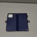 XcaseBar compatible with iPhone 16 Pro Max 6.9"Wallet case with Zipper Credit Card HolderRFID Blocking,Flip Folio Book PU Leather Phone case Shockproof Cover Women Men for Apple 16 Pro Max case Blue