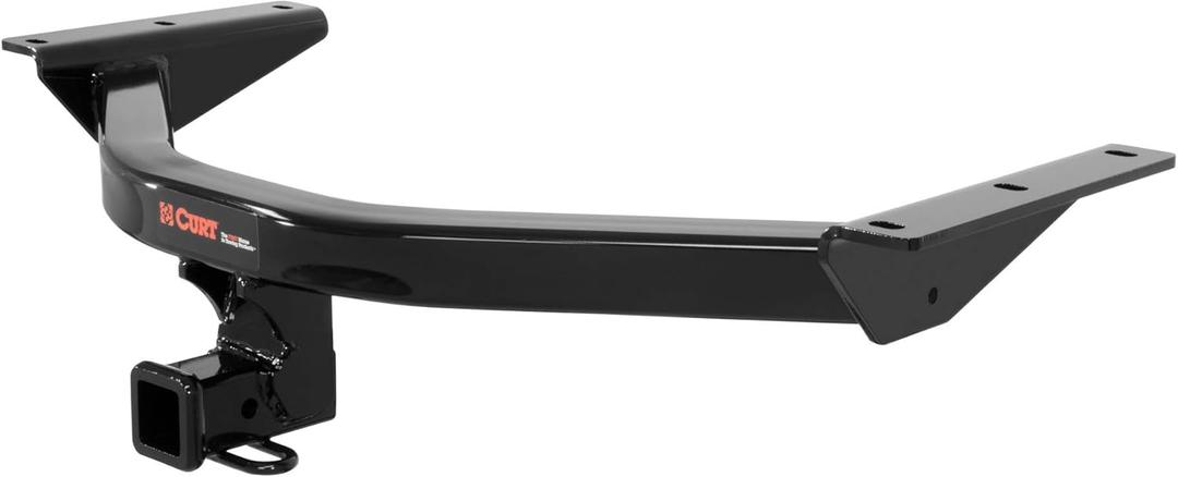 CURT 13146 Class 3 Trailer Hitch, 2-Inch Receiver, Fits Select Honda Pilot, Acura MDX, GLOSS BLACK POWDER COAT