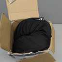 5 STARS UNITED Donut Pillow Hemorrhoid Tailbone Cushion  Large Cushion for Pain Relief  Coccyx, Prostate, Sciatica, Pelvic Floor, Pressure Sores, Pregnancy, Postpartum Recovery, Black