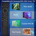 Replacement for Samsung Smart TV Remote,Voice Control Compatible with 2022 BN59-01385B(Solar Version),for Most 2018 to 2022 Smasung Crystal UHD QLED The Frame QLED 4K 8K Smart TVs