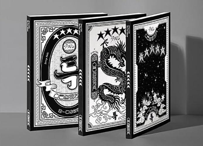 STRAY KIDS : 5-STAR (A Version) CD-R+Folded Poster+B-CUT Film Mini Photobook+Photocard+OOTD Mini Poster+Sticker Set+(Extra 4 Photocards+1 Double-Sided Photocard+Mirror)