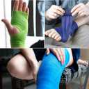 Mr. Pen- Self Adhesive Bandage Wrap, 3" x 5 Yards, 12 Pack, Assorted Colors Elastic Cohesive Bandage Wrap for Sports, Wrist, Ankle and Vet, Grip Tape, Self Sticking, Highly Stretchy for Injury Support