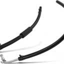 A-Premium Power Steering Hose Return Hose Line Assembly Compatible with Dodge Dakota 2005-2010 Mitsubishi Raider 2006-2009 2-PC Set