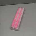 Set of 12 Bow-Printed Taper Candles 10 Inch - Smokeless, Dripless, Long Burn Time, White & Pink Decorative Candles for Wedding, Birthday, Dinner, Holiday Decor & Romantic Gifts