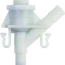 2 x 385311641 RV Toilet Water Valve Kit Compatible with Sealand Dometic 300, 301, 310, 311, 320, 321 Pedal Flush Toilets Camper Trailer RV Toilet, Includes FastenersSieve&Hose Clamp(1 Pack)