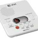 AT&T (1740WH) Digital AnsweSystem with Time and Day Stamp, White, one size
