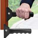 IGuerburn Doorway Flip Assist Handle, Door Assistant Support Grip Handle, Doorway Stair Assist Grab Bar for Elderly or People Who with Balance Issues - Supports Up to 300 Pounds (2 Pack)