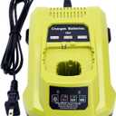 P117 Dual Chemistry 12V 14.4V 18V Battery Charger Replacement for Ryobi Charger ONE+ P117 P118 P119 P100 P101 P102 Lithium-Ion NiCd NiMh Battery